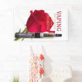 蒸気は最高の喫煙のストップ道 横断幕 (インサイチュ)