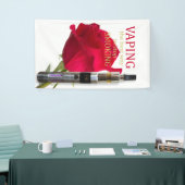 蒸気は最高の喫煙のストップ道 横断幕 (トレードショー)