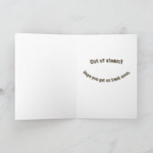 蒸気エンジンの井戸カードを取得 カード (内部)