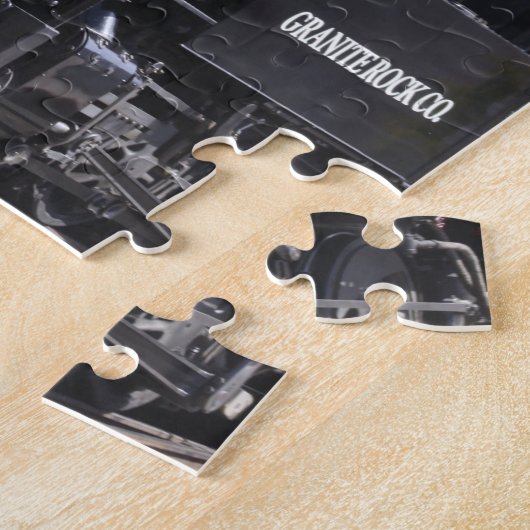 蒸気エンジンの列車ジグソーパズル ジグソーパズル (側面)