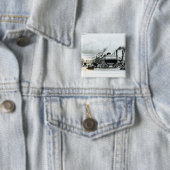 蒸気エンジンの製造所および鉄の仕事 缶バッジ (インサイチュ)