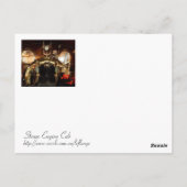 蒸気エンジンキャブ ポストカード (裏面)