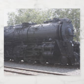 蒸気エンジントレインボトルラベル ビールラベル (シングルラベル)