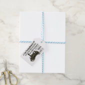 蒸気エンジンファームトラクタ牽引農業アンティーク ギフトタグ (より糸つき)