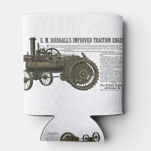 蒸気エンジン牽引エンジンファームトラクタファーム 缶クーラー (裏面)