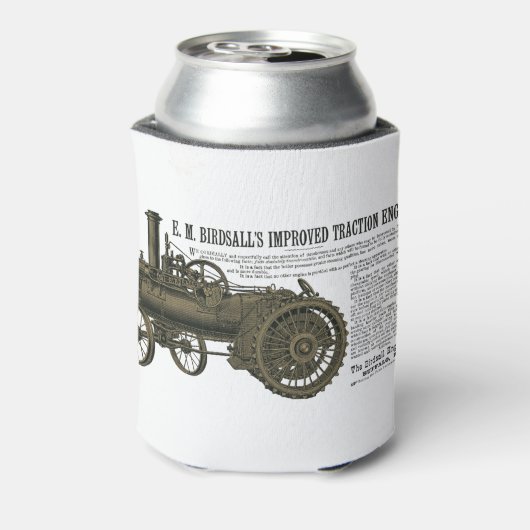 蒸気エンジン牽引エンジンファームトラクタファーム 缶クーラー (缶裏面)