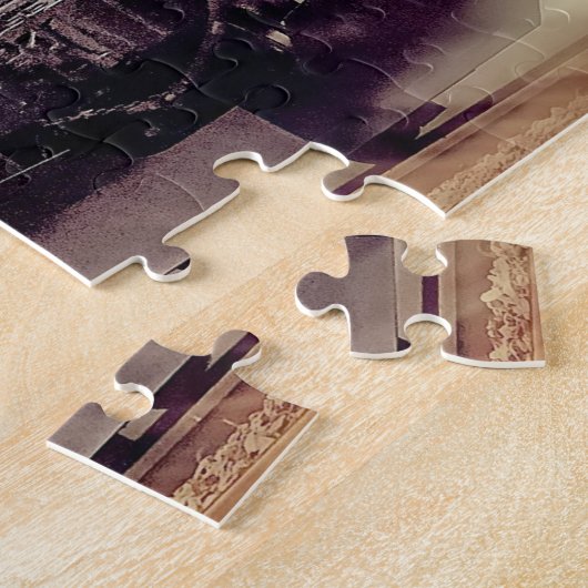 蒸気カスタム車の劇写真： ジグソーパズル (側面)