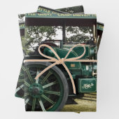 蒸気トラクションエンジン ラッピングペーパーシート (インサイチュ)