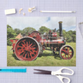 蒸気トラクションエンジン 薄葉紙 (クラフト)