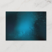 蒸気パンクターコイズの背景（歯車付き） 割引カード (裏面)