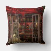 蒸気パンク時代の要素枕。 クッション (裏面)