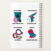 蒸気先生もしか…ノートブック ノートブック (裏面)