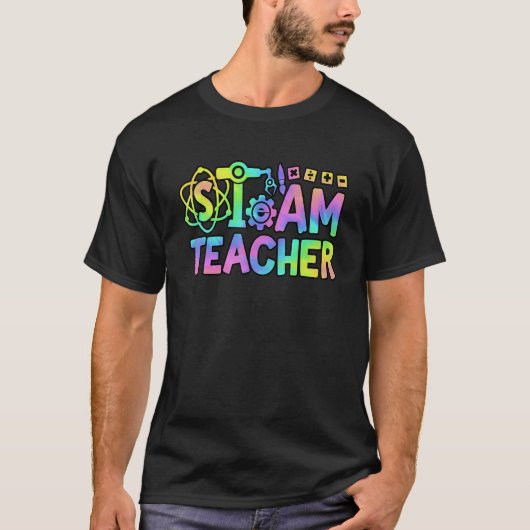 蒸気先生新学期ステムサイエンステクノロ Tシャツ (正面)
