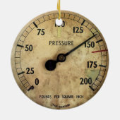 蒸気列セラミックオーナメント セラミックオーナメント (裏面)