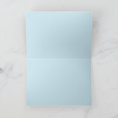 蒸気列車のグリーティングカード シーズンカード (内部)