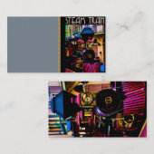 蒸気列車の名刺 名刺 (正面/裏面)