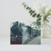 蒸気列車の運行 ポストカード (スタンド正面)