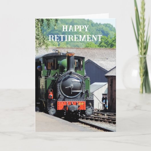 蒸気列車カード カード (正面)