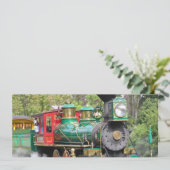 蒸気列車パーティの招待状 招待状 (スタンド正面)