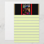 蒸気列車文房具 便箋 (正面/裏面)