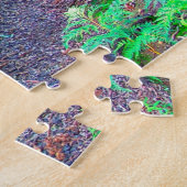 蒸気列車機関車鉄道 ジグソーパズル (側面)