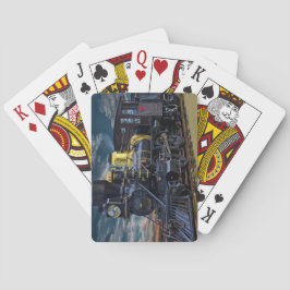 蒸気列車機関車鉄道 トランプ