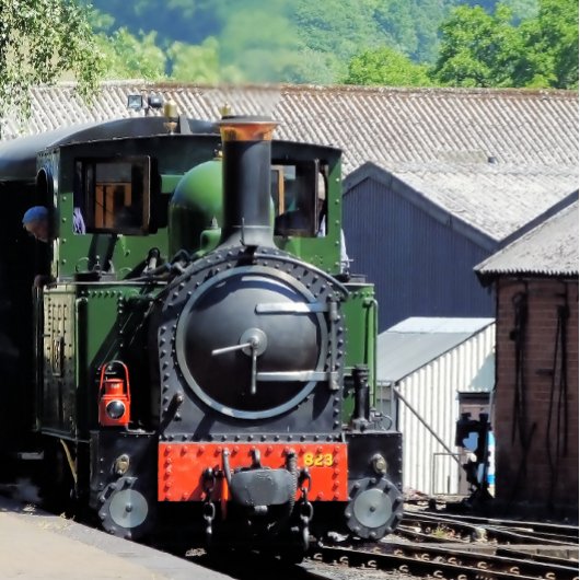 蒸気列車 カード