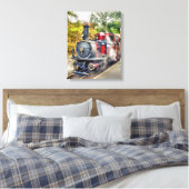 蒸気列車 キャンバスプリント (インサイチュ (寝室))