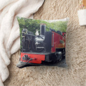 蒸気列車 クッション (ブランケット)