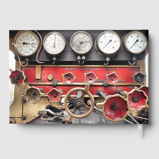 蒸気列車 ゲストブック (裏面)