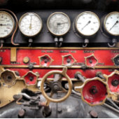 蒸気列車 ジャンボコーヒーマグカップ