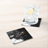 蒸気列車 スクエアペーパーコースター (インサイチュ)