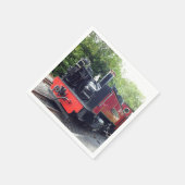 蒸気列車 スタンダードカクテルナプキン (角)