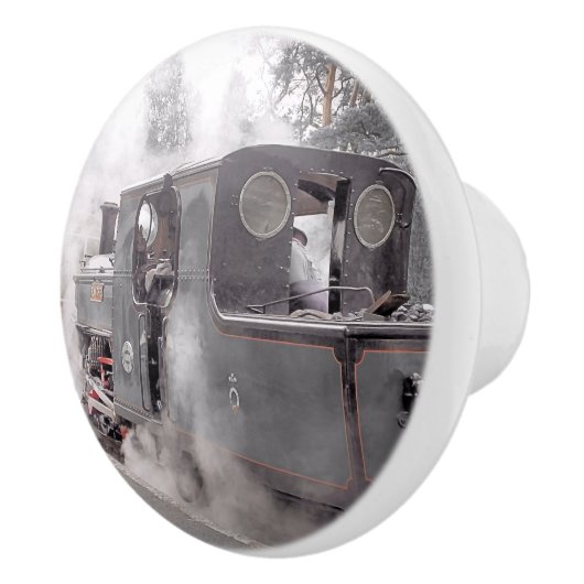 蒸気列車 セラミックノブ (右)