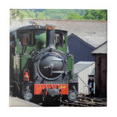 蒸気列車 タイル (正面)