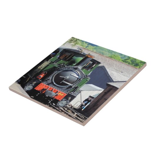 蒸気列車 タイル (側面)