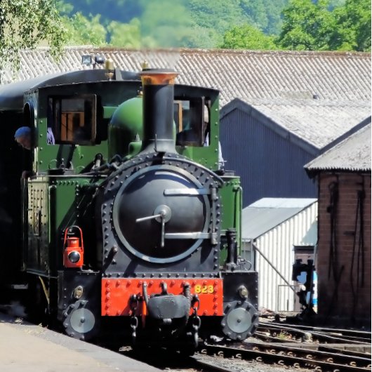 蒸気列車 トランプ