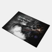 蒸気列車 ドアマット (アングル)