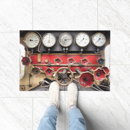 蒸気列車 ドアマット