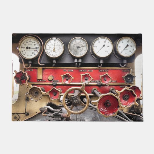 蒸気列車 ドアマット (正面)