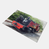 蒸気列車 ドアマット (アングル)