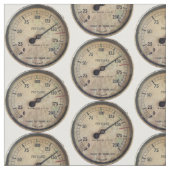 蒸気列車 ファブリック (クローズアップ)