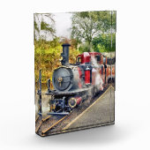 蒸気列車 フォトブロック (左)