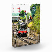 蒸気列車 フォトブロック (左)