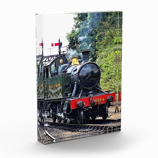 蒸気列車 フォトブロック (左)