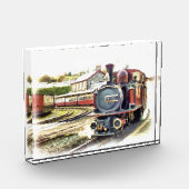 蒸気列車 フォトブロック (左)