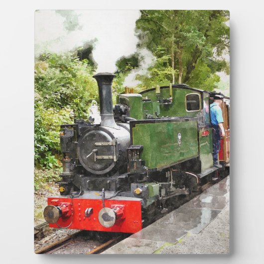 蒸気列車 フォトプラーク (正面)