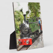 蒸気列車 フォトプラーク (側面)