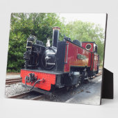 蒸気列車 フォトプラーク (側面)