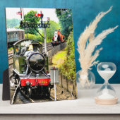 蒸気列車 フォトプラーク (側面)